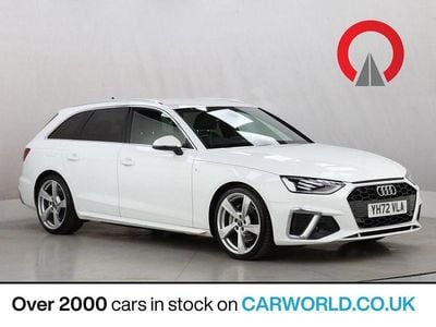 Used Audi A4 S-Line 204 HP (150 kW) 2022 White Estate