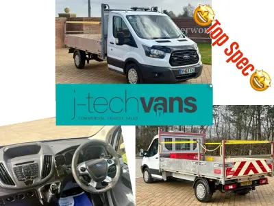 Used Ford Transit 130 HP (95 kW) 2019 White Pickup