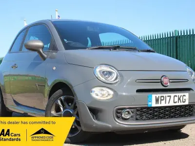 Used Fiat 500 S 69 HP (50 kW) 2017 Grey Hatchback