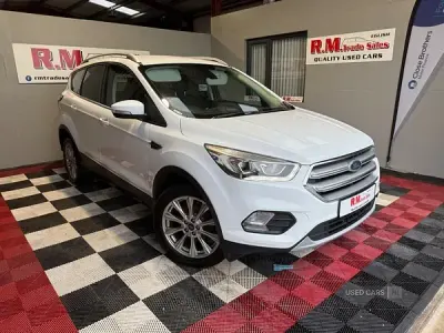 Used Ford Kuga Titanium 120 HP (88 kW) 2019 White SUV