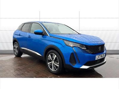 Used Peugeot 3008 Allure 130 HP (95 kW) 2021 Blue SUV