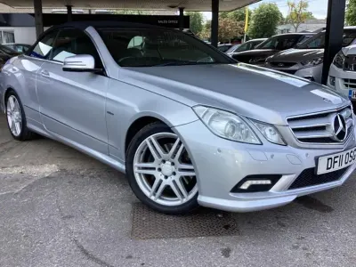 Used Mercedes E350 265 HP (194 kW) 2011 Silver Cabriolet