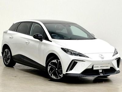 Used MG MG4 EV Trophy 2023 White Hatchback