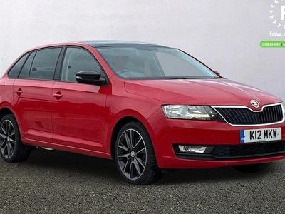 Red Used 2019 Skoda Rapid Sport Hatchback | £10,599 (Fair price)