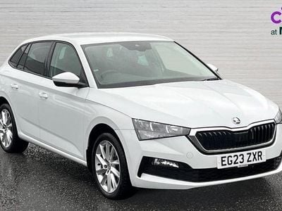 White Used 2023 Skoda Scala Monte Carlo Hatchback | £17,127 (Fair price)