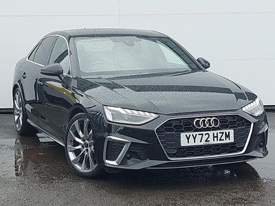 Used Audi A4 S-Line 150 HP (110 kW) 2022 Black Sedan