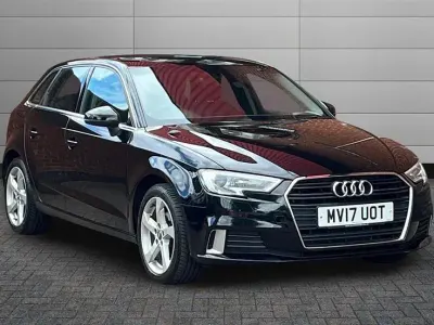 Used Audi A3 Sport 150 HP (110 kW) 2017 Mythos black