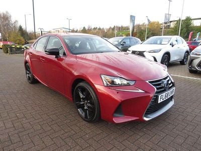 Red Used 2018 Lexus IS300h Sport Line Sedan | £17,500 (Fair price)