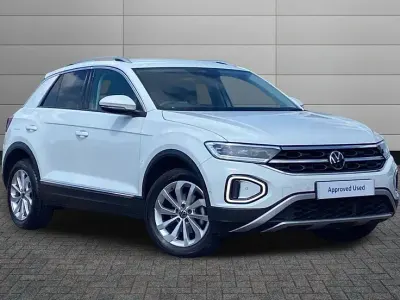 Used VW T-Roc Style 150 HP (110 kW) 2022 White SUV