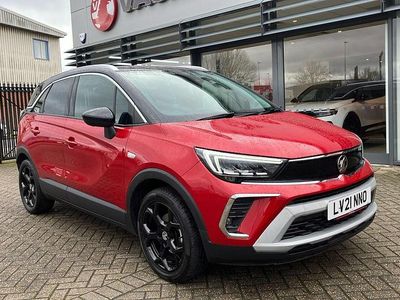 Used Vauxhall Crossland SRi 130 HP (95 kW) 2021 Red SUV