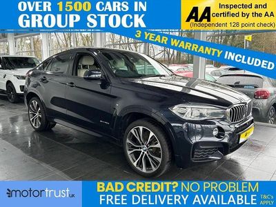 Black Used 2019 BMW X6 M Sport SUV | £24,195 (Fair price)
