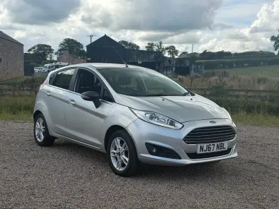 Used Ford Fiesta Zetec 2017 Silver Hatchback