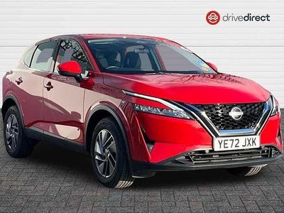 Used Nissan Qashqai Acenta Premium 2022 Red SUV