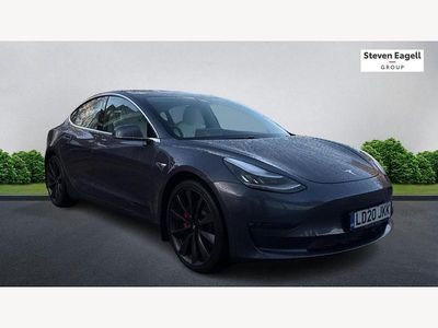 Grey Used 2020 Tesla Model 3 Performance Sedan | £20,999 (Good price)