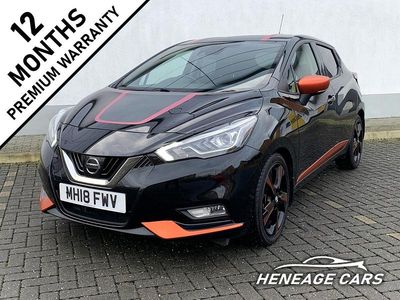 Used Nissan Micra 90 HP (66 kW) 2018 Black Hatchback