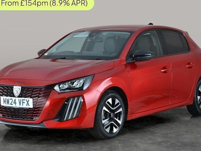 Used Peugeot 208 Allure 101 HP (74 kW) 2024 Red Hatchback