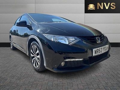 Black Used 2013 Honda Civic ES Hatchback | £3,495 (Fair price)