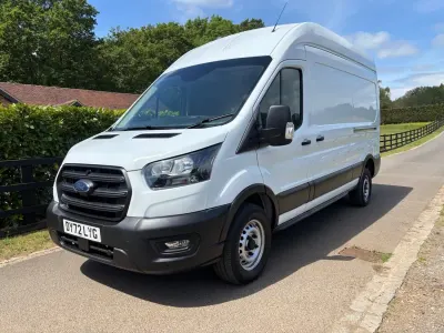 Used Ford Transit S 130 HP (95 kW) 2022 White Van