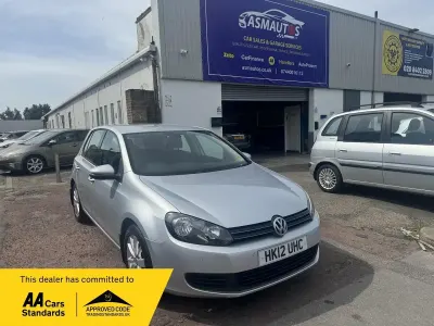 Używany VW Golf VII Match 2012 Srebrny Hatchback