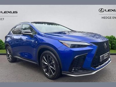 Blue New 2025 Lexus NX450h+ Sport Line SUV | £57,990