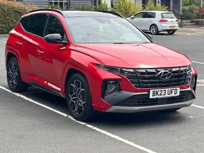 Used Hyundai Tucson N Line 150 HP (110 kW) 2023 Red SUV