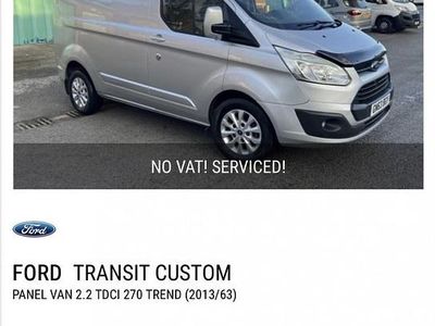 Silver Used 2013 Ford Transit Custom Trend | £8,995 (A bit pricey)