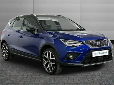 Used Seat Arona XCELLENCE Lux 109 HP (80 kW) 2021 Blue SUV