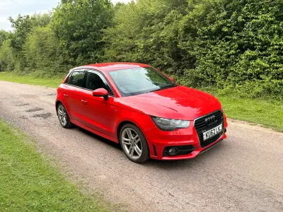 Used Audi A1 S-Line 86 HP (63 kW) 2012 Red Hatchback