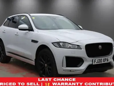 Used Jaguar F-Pace Chequered Flag 180 HP (132 kW) 2020 White SUV