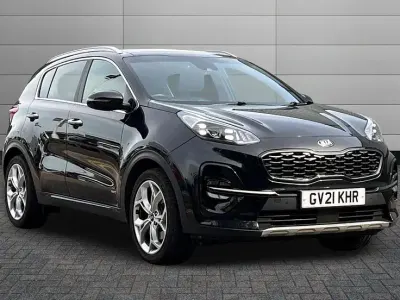 Used Kia Sportage GT-Line S 134 HP (98 kW) 2021 Black SUV