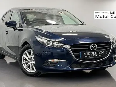 Used Mazda 3 150 HP (110 kW) 2016 Blue Hatchback