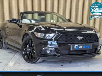 Used Ford Mustang Convertible 317 HP (233 kW) 2016 Black Cabriolet