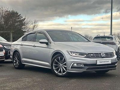 Silver Used 2019 VW Passat R-line Sedan | £15,995 (Fair price)