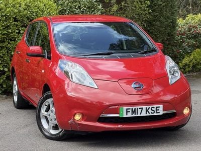 Used Nissan Leaf Acenta 24 kW (33 HP) 2017 Red Hatchback