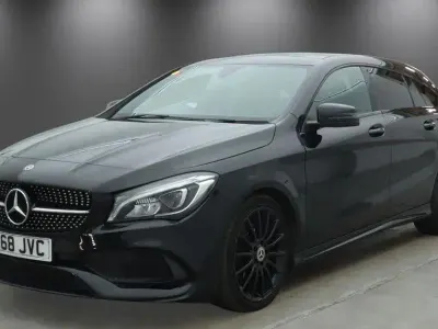 Used Mercedes CLA220 Shooting Brake AMG line 177 HP (130 kW) 2018 Black Estate