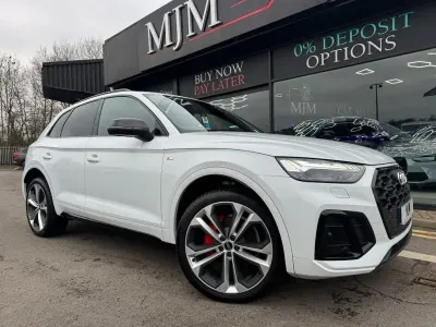 Begagnad Audi Q5 Comfort 204 HK (150 kW) 2021 Vit SUV
