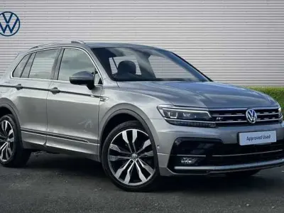 Used VW Tiguan R-line 240 HP (176 kW) 2019 Silver SUV