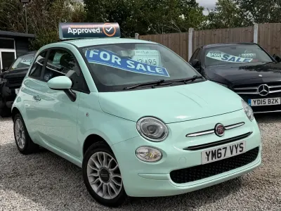 Used Fiat 500 Pop Star 69 HP (50 kW) 2018 Green Hatchback