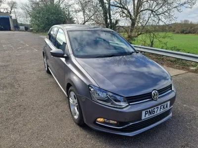 Used VW Polo Edition 90 HP (66 kW) 2017 Grey Hatchback