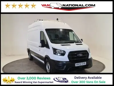Used Ford Transit 130 HP (95 kW) 2022 White Van
