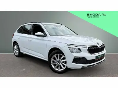 Käytetty Skoda Kamiq SE 116 HP (85 kW) 2025 Valkoinen Katumaasturi