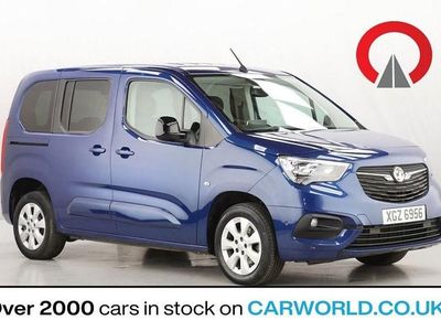 Blue Used 2022 Vauxhall Combo S MPV | £15,956 (A bit pricey)