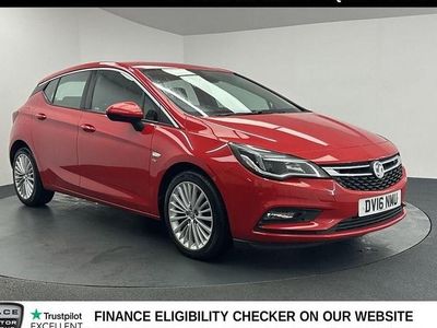 Used Vauxhall Astra Elite 150 HP (110 kW) 2016 Red Hatchback