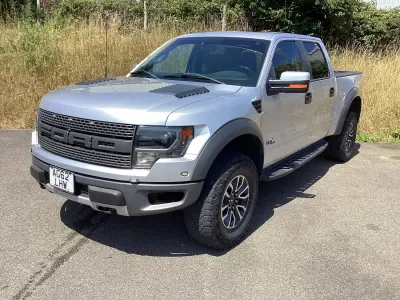 Used Ford F-150 Raptor 411 HP (302 kW) 2013 Silver Pickup