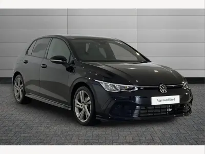 Used VW Golf VIII R-line 150 HP (110 kW) 2023 Black Hatchback
