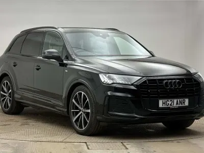 Used Audi Q7 Black Edition 286 HP (210 kW) 2021 Black SUV