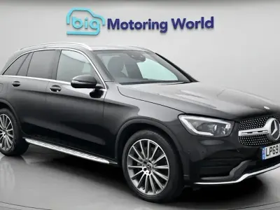 Used Mercedes GLC300 AMG line 245 HP (180 kW) 2019 Black SUV