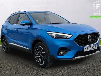 Blue Used 2023 MG ZS Exclusive Sedan | £14,699 (Fair price)