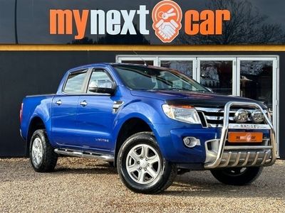 used Ford Ranger 2.2 LIMITED 4X4 DCB TDCI 4d AUTO 148 BHP