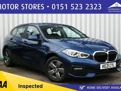 Used BMW 116 Comfort Edition 2021 Blue Hatchback